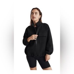 Madewell Quilted Jacquard Zip Jacket NWOT